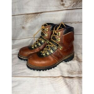 Vintage Dexter Hiking Boots Mens 7 Rugged Outdoor Vibram Sole USA Gorpcore